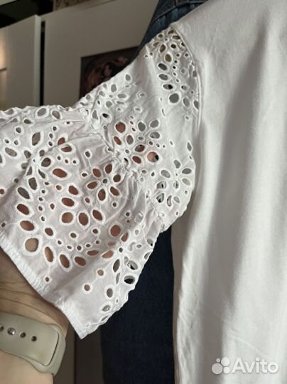 Футболка белая banana republic