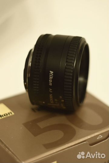 Объектив Nikon AF nikkor 50mm f/1.8D