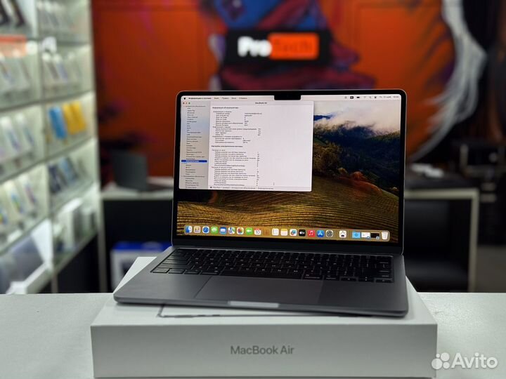 Macbook Air 13 2022 M2. Оф Гарантия