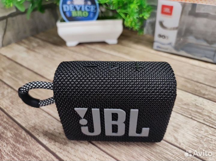 Портативная колонка JBL GO 3 Black