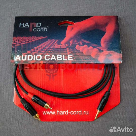 ARS-30 Аудио кабель jack 3,5 - RCA x 2, Длина 1,5