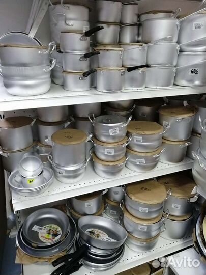 Кастрюля алюминивая новая