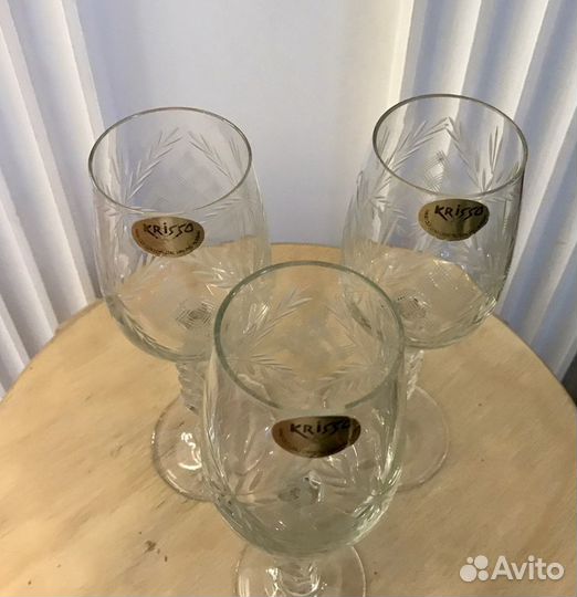 Фужеры бокалы Krisso Гусь Хрустальный