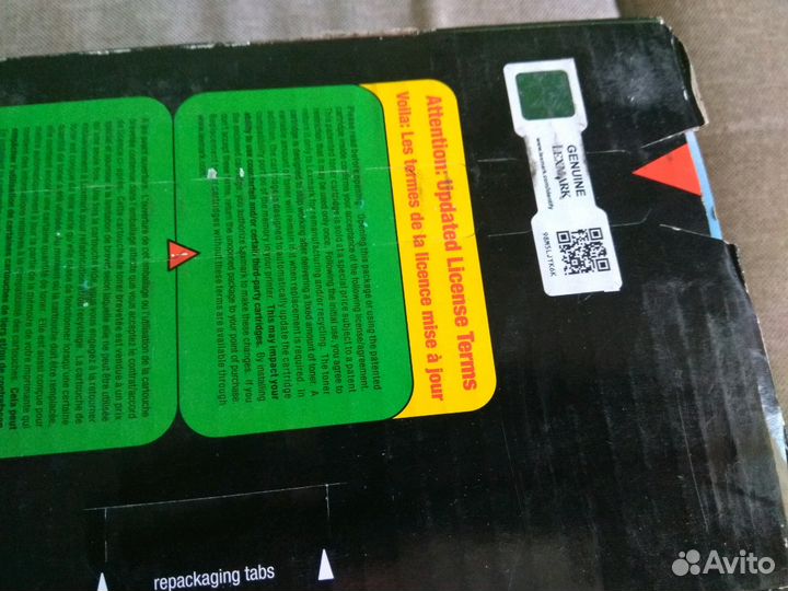 Картридж Lexmark E460X11E