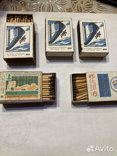 Спички коллекционные СССР