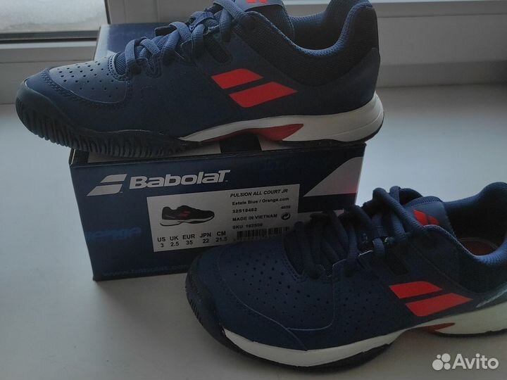 Теннисные кроссовки детские babolat