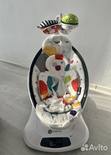 Детские электронные качели шезлонг 4moms