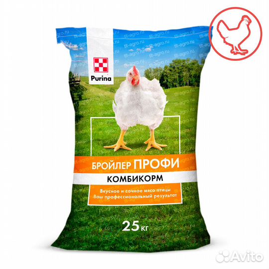 Комбикорм Purina для бройлеров Гроуэр 11-29 дней