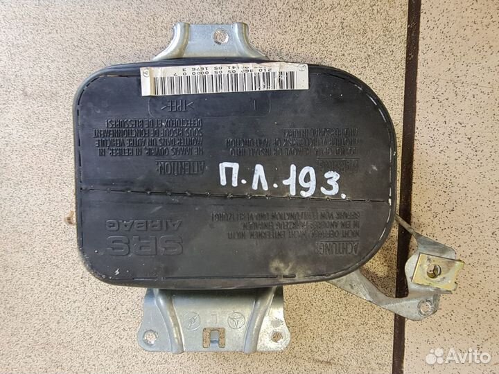 Подушки безопасности airbag mersedes w210