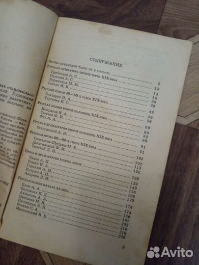 Русская литература в сочинениях старшеклассников