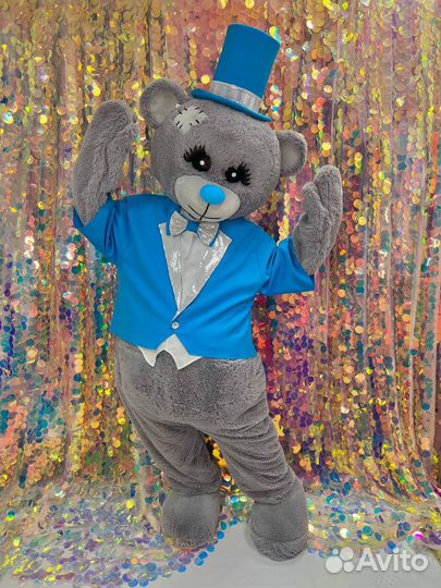 Поздравление от мишки Тедди (ростовая кукла)