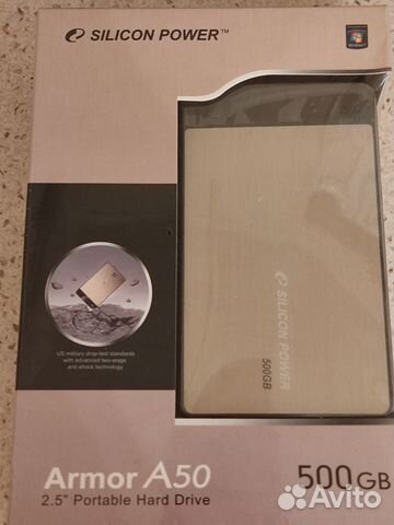 Внешний жесткий диск armor A50 500 гб