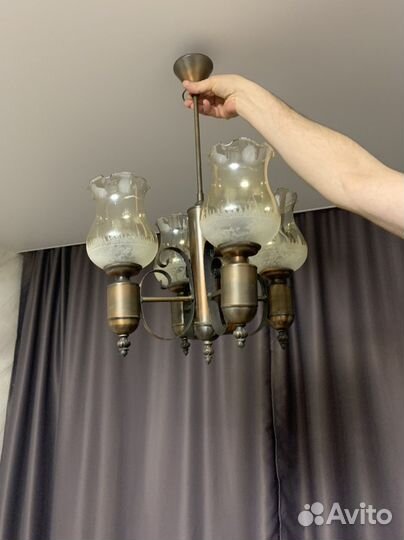 Бронза люстра СССР