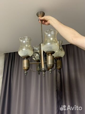 Бронза люстра СССР
