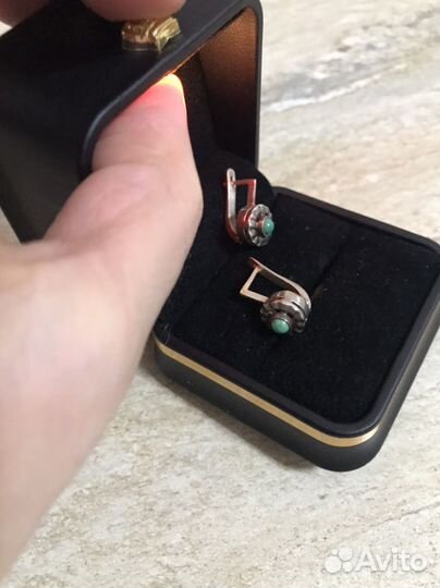 Серьги, кольца СССР