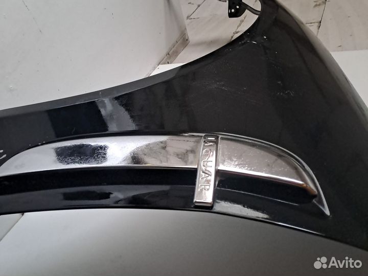 Молдинг хром переднего левого крыла Jaguar XF