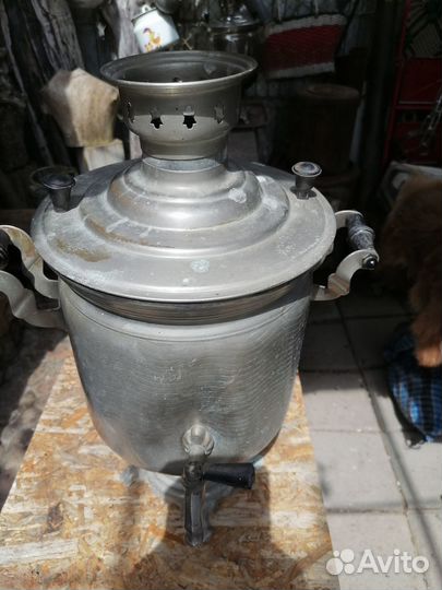 Самовар на дровах СССР