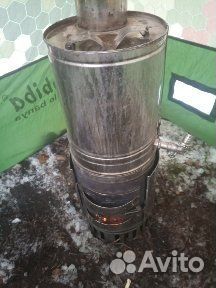 Печка для походной бани