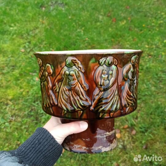 Кринка, бюветница, вазон керамика СССР