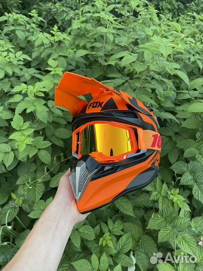 Шлем для мотокросса