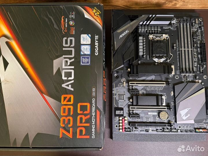 Материнская плата Gigabyte Z390 aorus Pro