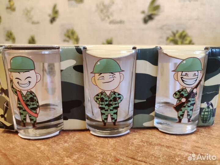 Стопки подарочные набор 6 шт