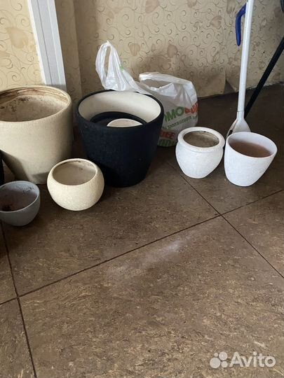 Горшки керамические для цветов