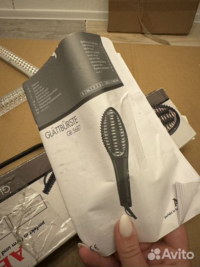 Расческа выпрямитель для волос