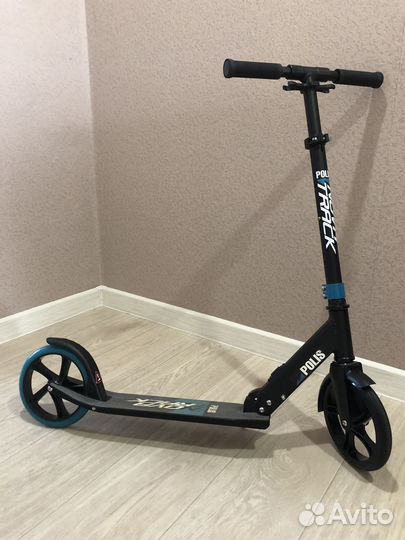 Самокат novatrack PRO 200.polis.BL21 алюминий
