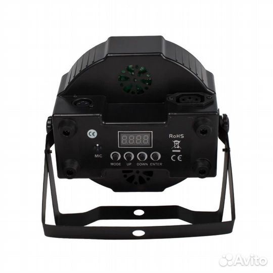 Прожектор LED Par Flat 7x12W Светомузыка