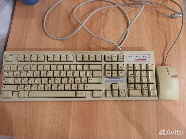 Клавиатура и мышь compaq