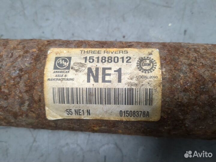 Кардан Chevrolet Trailblazer, 2005