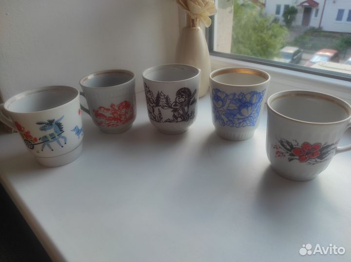 Кружка детская СССР с сюжетом