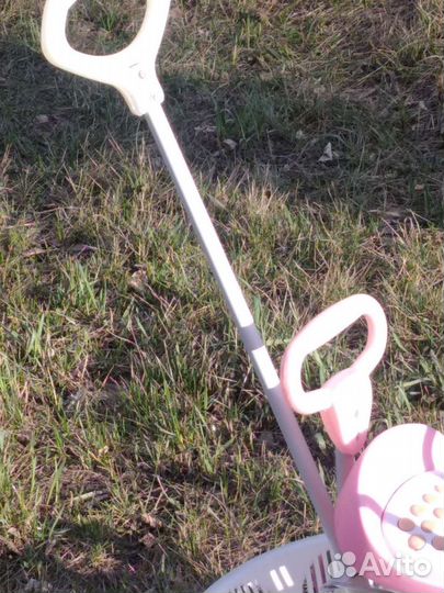 Велосипед детский 3х колесный розовый