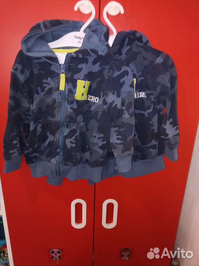 Вещи на двойню 86-92р