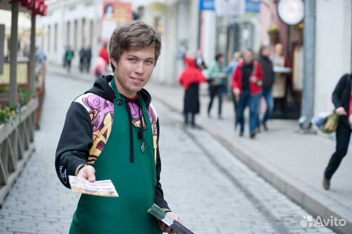 Промоутер с 18 лет