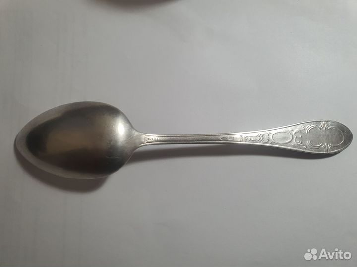 Ложка серебряная столовая СССР 875 клеймо