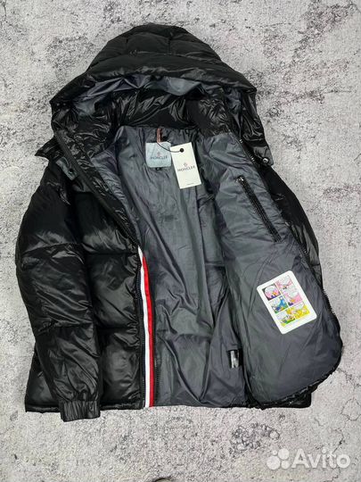 Пуховик Moncler глянцевый