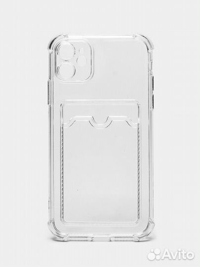 Чехол на iPhone XR, 12, 12 Pro Прозрачный