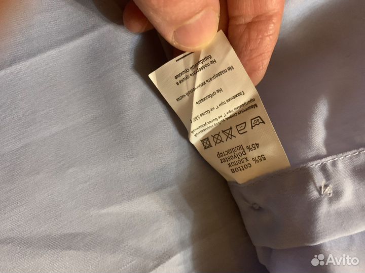 Рубашка школьная новая