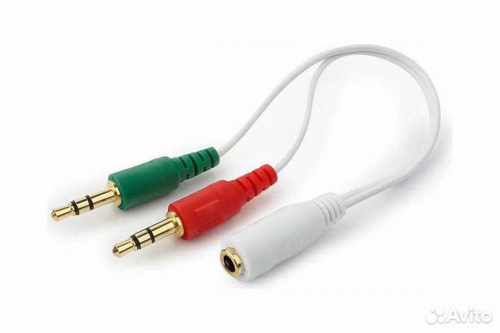 Аудиокабель-переходник Cablexpert CCA-418W