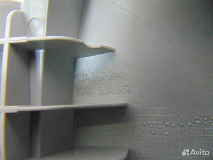 Обшивка стойки для Skoda Rapid 2012