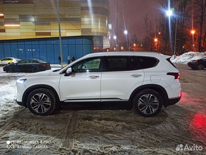 Hyundai Santa Fe 2.4 AT, 2019, 63 256 км