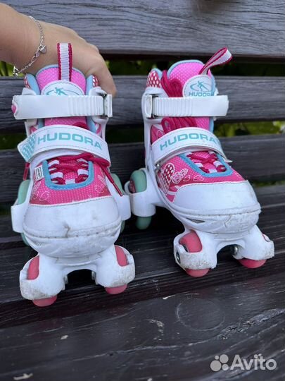 Роликовые коньки hudora раздвижные