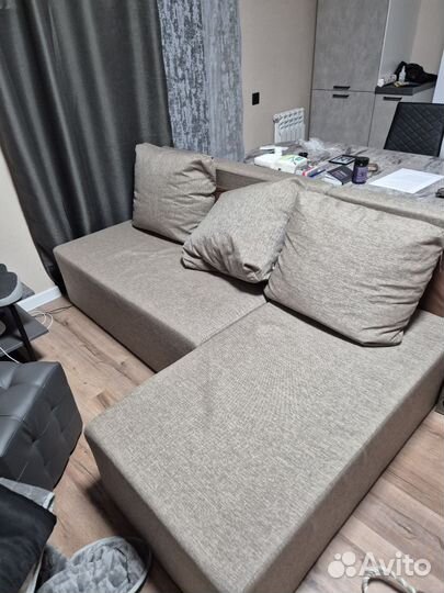 Угловой диван-кровать Крит, с универсальным углом