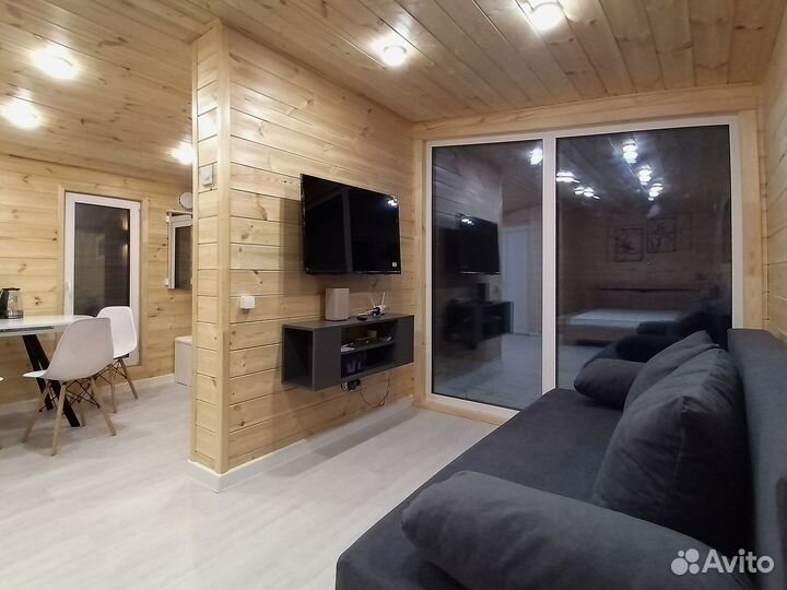 Модульный дом в стиле барнхаус от производителя