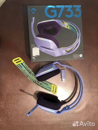 Беспроводные наушники logitech g733