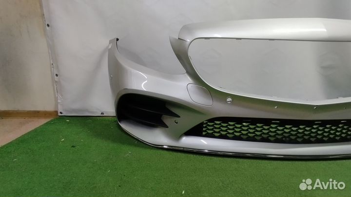 Передний бампер AMG Mercedes W205 рест (18-23)
