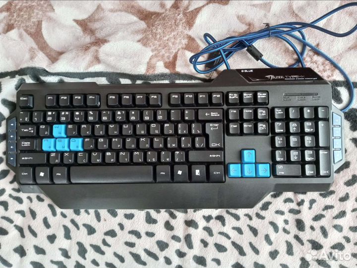 Игровая клавиатура razer type x 3 blue