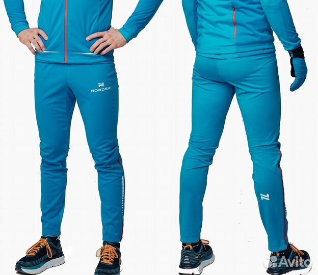 Разминочный лыжные брюки NordSki Elite р.XS,M